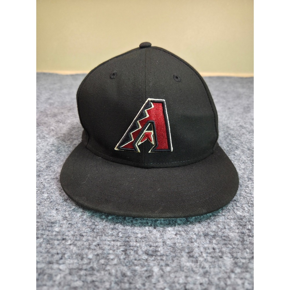 Arizona Diamondbacks Snapback Hat OSFA New Era 2023 World Series Patch Black